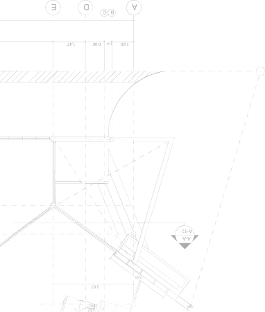 Architectural floor plan background